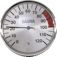 eliga Thermometer silberfarben 135 mm