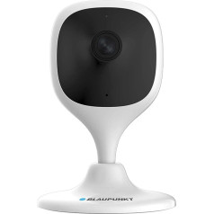 Blaupunkt VIO-HS20 WLAN Full HD IP pārraides kamera 1080p Auflösung 2-Wege Audio Nachtsicht für Innenbereich Tierüberwachung Babyphone HD-Video App Steuerung