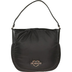 Love Moschino Sieviešu plecu soma Black, melna, melna