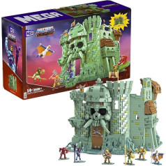 Mega Construx GGJ67 Visuma meistaru pils Grayskull būvniecības komplekts ar 3508 klucīšiem no 14 gadu vecuma