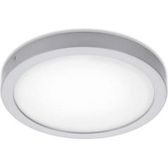 Briloner Leuchten LED griestu gaisma GU10 ar atstarotāju 400 lūmenu 3000 Kelvīnu melna diametrs 8 cm