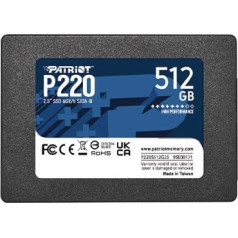 512gb p220 550/500mb/s sata iii 2,5