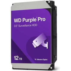 Purple pro 12tb 3.5 256mb cietais disks ar satelīta atmiņu