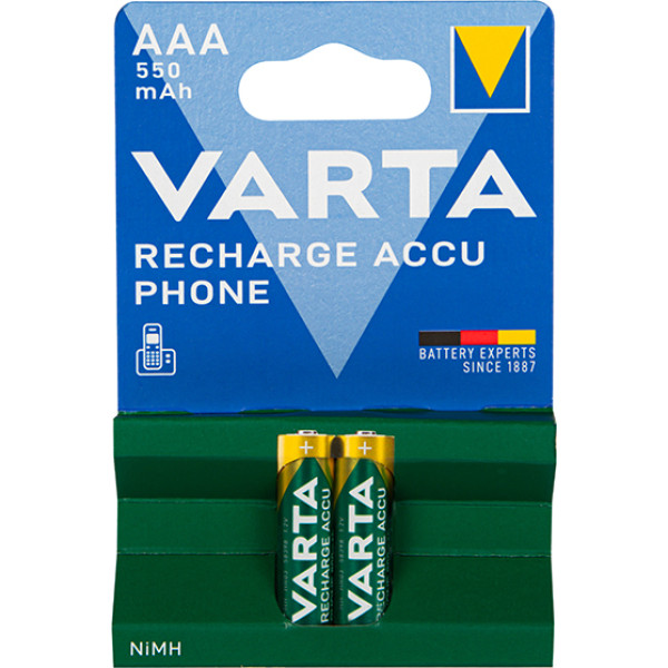 82-486# Akumulators r3 ni-mh aaa 550mah varta tālrunis