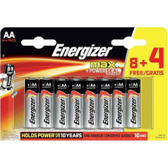 Energizer 153581 - AA tipa bateriju iepakojums (12 gab.)