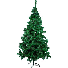 Arti Casa Mākslīgā Ziemassvētku eglīte 180 cm - Mākslīgā Ziemassvētku eglīte ar statīvu - Mākslīgās Ziemassvētku eglītes - Ziemassvētku rotājums iekštelpām - Ziemassvētku eglīte - Zaļa