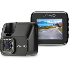 Mio MiVue C545 Autokamera Full HD 1080P @ 60fps, 2M sensors, HDR, F1.8, FOV140, G-sensors, 2.0