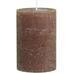 ukiyo Pillar Candle Walnut Dažāda izmēra biezās sveces Adventa Ziemassvētku dekorēšana Adventa vainags, Variant: Diametrs 10 cm, augstums 15 cm
