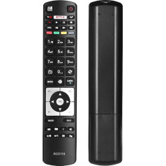 RC5118 Universālā tālvadības pults, kas saderīga ar Telefunken/Bush/Digihome/Alba/Polaroid/FINLUX/Hitachi Smart TV