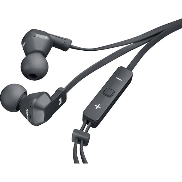 Nokia WH-920 Purity In-Ear Wired Stereo austiņas viedtālruņiem, planšetdatoriem un MP3 ierīcēm - melnas