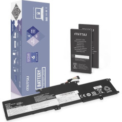 Akumulators l17l3p53 priekš lenovo thinkpad yoga l380 l390 3990 mah (44 wh) 11.1v (10.8v)