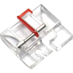 DreamStitch Unikāla izliekta spiedpapēža, 0,64 cm, visām mašīnām ar zemu kātu, Pfaff, Husqvarna, Viking, Brother, Janome, New Home, Kenmore, Singer, Babylock, Juki un Janome High.