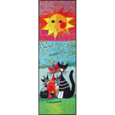 Rosina Wachtmeister durvju paklājs krāsains izmērs 60x180 cm