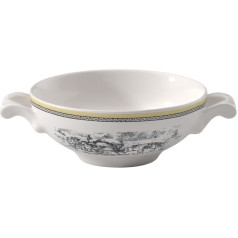 Villeroy & Boch Audun Ferme zupas krūze, 400 ml, Premium porcelāns, balta / daudzkrāsaina