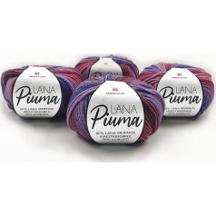 Panini Tessuti, spalvu vilna 80% Merino vilna 20% akrils Svars 50g Pieejams dažādās krāsās adāmadatām 3.5-4 un tamboradatām 3 - DIY dzija, vilna