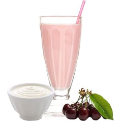 Sauerkirsch jogurta sūkalu pulveris Luxofit, bagātināts ar L-karnitīnu Protein Wellness Drink sūkalu dzēriens bez aspartāma (Sauerkirsch Yogurt, 10 kg)