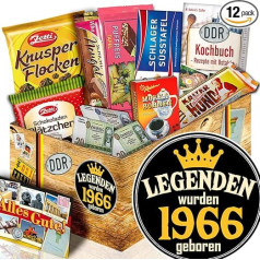 ostprodukte-versand Leģendas 1966 + Dāvanas vīriešiem + Dāvanu komplekts DDR Schkolade