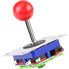 1 stücke Arcade Joystick, Klassische 2/4/8 Way Game Joystick Ball Einstellbare Wettbewerb Stil Langgriff Joystick für Arcade Gaming Cabinet Button Kit