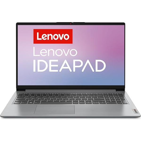 Lenovo IdeaPad 1 klēpjdators | 15,6 collu Full HD displejs | AMD Ryzen 5 7520U | 16 GB RAM | 512 GB SSD | AMD Radeon Graphics | Windows 11 Home | Grey | QWERTZ | 3 mēnešu Premium Care