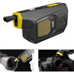 Nitecore BB21 elektroniskais foto pūtējs kamerai un objektīvam, vēja ātrums 80 km/h, magnētiskā ātrās noņemšanas birste un augsta blīvuma filtrs
