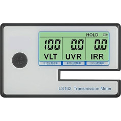 Solarfilm-Transmissionsmesser LS162 Fenstertönungsmesser Gefilmter Glastester VLT-Durchlässigkeitsmesser UV-IR-Unterdrückungsmesser