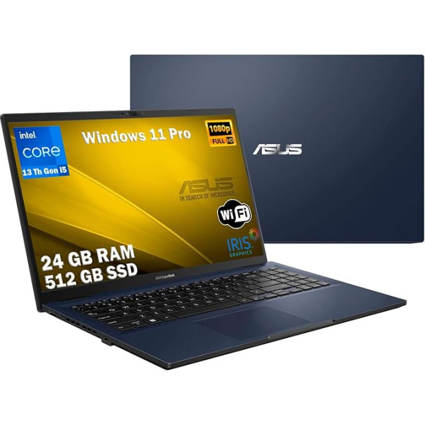 ASUS piezīmjdators VIVOBOOOK 15.6 FHD 1920 x 1080 IPS AG INTEL I5-1135G7 11 Generation Th Generation DDR4 8GB SSD 512GB WINDOWS 10 HOME DEDICATA VGA MX330 2GB Audio Harman Kardon Black Visu