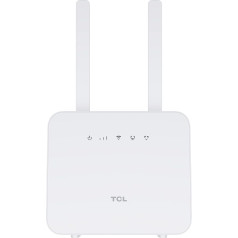 TCL LinkHub HH42CV2 Mājas stacijas maršrutētājs 4G, LTE (CAT.4), atbalsta SIM karti, WiFi, Hotspot līdz 32 lietotājiem, balts [Itālija]