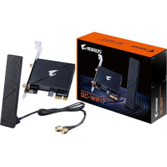 GIGABYTE GC-WIFI7 Iekšējā WLAN/Bluetooth karte 5800 Mbit/s