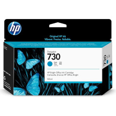 HP P2V62A - 730 130 ML ŽYDROS SPALVOS RAŠALO KASETĖ