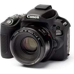 EasyCover aizsargvāciņš Canon 200d/SL2 kamerai, melns