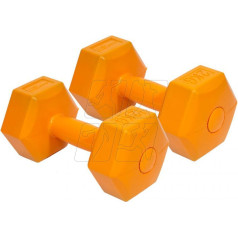 EB FIT kompozītmateriālu hanteļu komplekts 2x2kg oranžs 1027029 / N/A