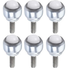 sourcing karte Lodīšu pārneses gultņu bloks 12mm 17Lbs neilona skrūves, kas nosaka zobratu 6 collu iepakojumā