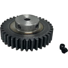Motorritzel, Zahnrad, Modulritzel, 1 Stück Quench-Stirnradritzel, 1,5 m, 50 Zähne, 12 mm Breite, 825 mm Bohrung, Zahnrad, 50 Zähne, 1,5 Modul, Zahnstange, Getriebe, Stirnradkegel(17mm Bore)