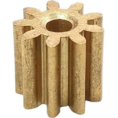 Zobratu zobrats Zobratu zobrats Motora pārnesumkārba 1 gab. 9T 1M vara zobratu modulis 1.0 9 zobu diametrs 11 mm iekšējais caurums 3,1 mm Mini zobratu zobrats 93B zobrati