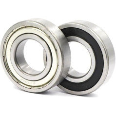 2/4 Teile/los 6201-2RZ Augstas ātruma pārvades motora lādētājs 6201-2RS 6201ZZ 6201-2RZ 12 * 32 * 10mm 12 * 32 * 10(2PCS,6201-2RS)