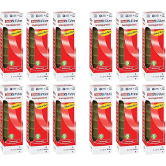 tesa plēve caurspīdīga, biroja kārba ar 8 ruļļiem (10 m: 19 mm, 12 kastes)