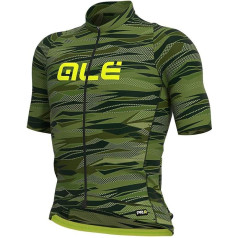 Alé Cycling Graphics PRR Rock Short Sleeve Jersey Vīriešu Olive / Green izmērs