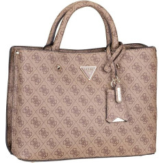 GUESS Sieviešu Meridian Girlfriend Satchel skolas soma, augšējās rokturi