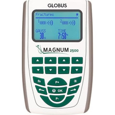 GLOBUS Magnum 2500 lieljaudas mājas magnetoterapija, 52 programmas, ārstēšana mājās, traumu un lūzumu dziedēšana, reģenerācijas atbalsts osteoartrīta un artrīta gadījumā