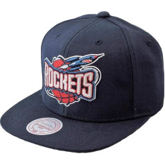 Mitchell & Ness NBA Wool Solid Snapback, melns