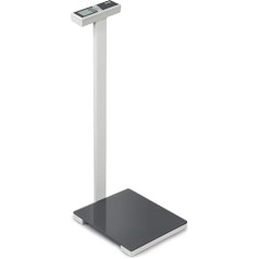 Personiskie svari ar kolonnu [Kern MPL 200K-1P] ērtai, ergonomiski optimizētai lietošanai, Svēršanas diapazons: 250 kg, Rādītājs: 100 g, ĶMI funkcija, lai noteiktu nepietiekamu/normālu svaru/pārmērīgu svaru.