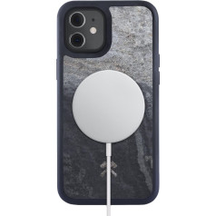 Woodcessories - Magnētiskais korpuss saderīgs ar iPhone 12 Mini Case with Stone Magnet, Camo Grey