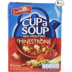 Batchelors Cup a Soup mit Croutons Minestrone 4 Beutel 94g (9er Pack)