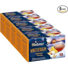 Meßmer Winter Dream Cinnamon Star/Orange 20 tējas maisiņu pa 5 (5 x 40 g)