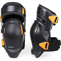 ToughBuilt Heavy Duty Foam Knee Pads with Thigh Stabilization - Comfortable, Adjustable, Ultimate Stability - (TB-KP-3-DE)