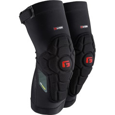 G-Form Pro-Rugged Knee Pads - taktiskie ceļa spilventiņi un ceļgalu atbalsts - melni, XS, pieaugušajiem