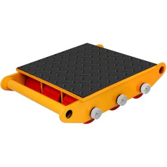 15 T sunkiųjų mašinų vežimėlis Dolly Skate Mašinos Roller Mover Cargo Trolley 15 kg