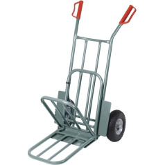 CARRELLO PORTAPACCHI PORTACASSE PORTA PACCHI CON PEDANA PIEGHEVOLE - 250 KG