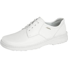 ABEBA 5700-42 Berufsschuh Reflexor - Halbschuh - Glattleder mit Handnaht - Antistatisch - Größe: Izmērs: 42 - Farbe: Weiß