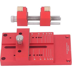 Honführungssystem für Holzbearbeitungshobel und Meißel, Schärfset für Holzmeißel, Honführungswerkzeug aus Aluminiumlegierung für Holzbearbeitungsprojekte